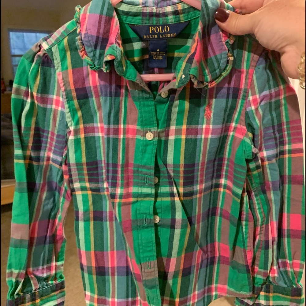 Button down Polo shirt
